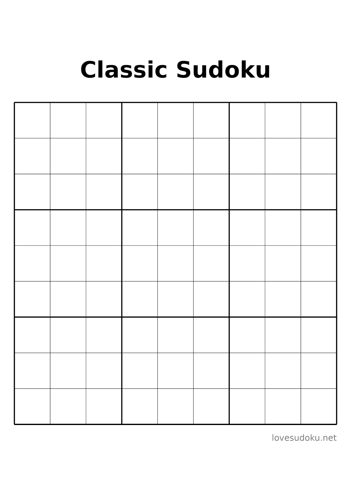 sudoku puzzle answers